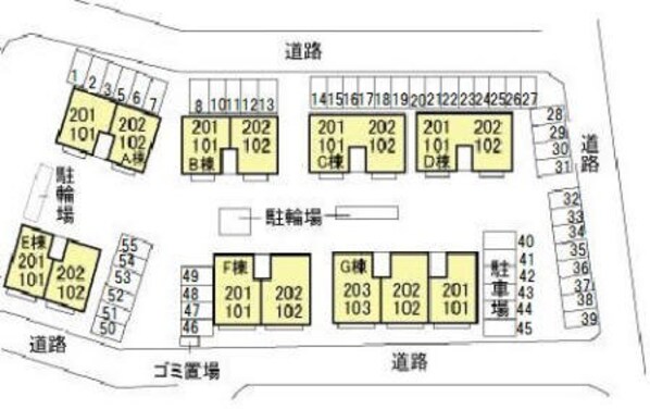 スクエアガーデン Bの物件内観写真